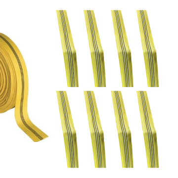 MTPro Kantenschutzschlauch, 8 Stück á 1m, geeignet für Gewebebreite bis 50 mm