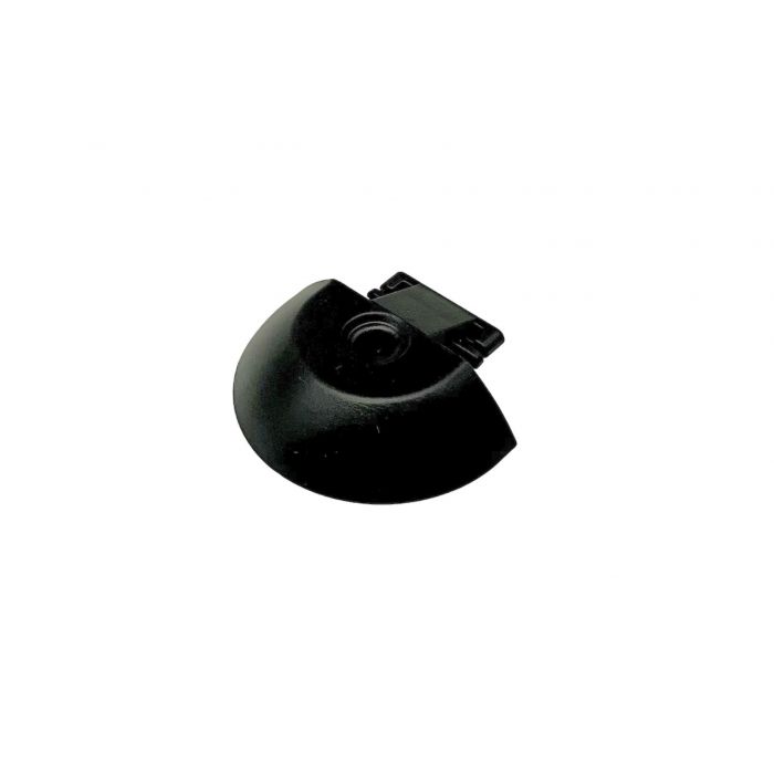 MTPro Endkappe Airlineschiene 2042 halbrund Abmessung: 25 x 42 x 9,5 mm main product photo