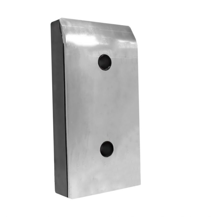 Anfahrpuffer "Bulli-B" Stahlpuffer 500x250x110 mm, Neugummi main product photo